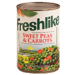 Freshlike Peas Sweet & Carrots 15oz