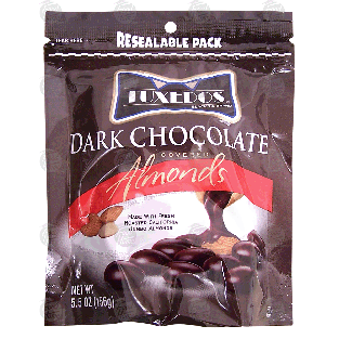 Tuxedos  dark chocolate covered almonds  5.5oz