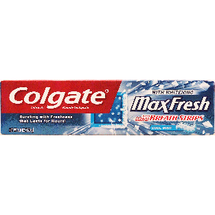 Colgate  fluoride toothpaste infused with dissolvable mini breathe 6oz