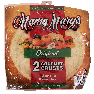 Mama Mary's Pizza Crusts gourmet 12 2 ct  24oz