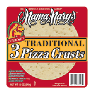 Mama Mary's Pizza Crusts gourmet 7 3 ct  12oz