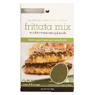 Urban Accents  frittata mix, mediterranean spinach dried veggie &0.9oz