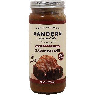 Sander's  classic caramel dessert topping, (original butterscotch 20oz