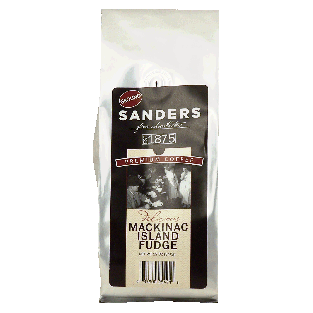 Sander's  gound coffee, Mackinac Island Fudge 12oz