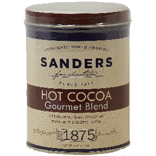 Sander's fine chocolatier hot cocoa gourmet blend 16oz