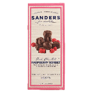 Sander's The Pavilion Collection raspberry sorbet dark chocolate3.75oz