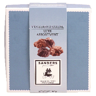 Sander's The Boulevard Collection milk & dark chocolate Luxe Assort7oz