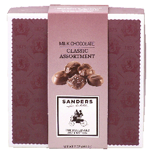 Sander's The Boulevard Collection milk chocolate classic assortment7oz