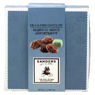 Sander's The Boulevard Collection milk & dark chocolate majestic mi7oz