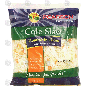 Pearson Homestyle Diced green cabbage & carrots 16oz