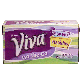 Viva On-the-Go pop-up napkins 70ct