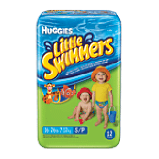 Huggies Little Swimmers small disposable swimpants, 16-26 lb. 12ct