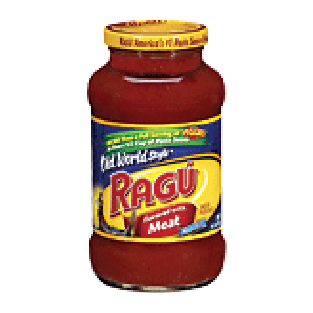 Ragu Old World Style Flavored w/Meat 26oz