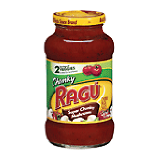 Ragu Chunky Gardenstyle Super Chunky Mushroom 26oz