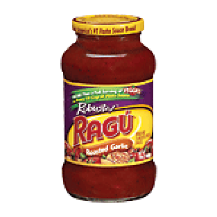 Ragu Pasta Sauce Robust Blend Hearty Roasted Garlic 28oz
