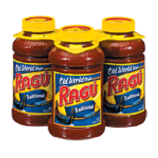 Ragu Old World Style traditional smooth pasta sauce, 45-ounce 3pk