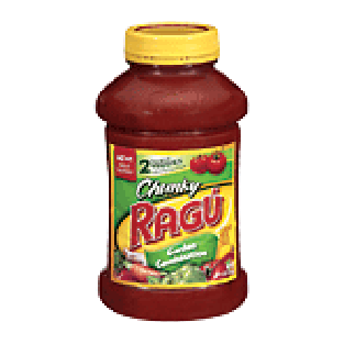 Ragu Pasta Sauce Chunky Gardenstyle Garden Combination 45oz