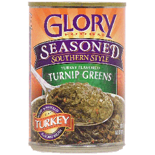 Glory Seasoned Southern Style turkey flavored turnip greens 14.5oz