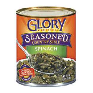 Glory Seasoned Southern Style spinach  27oz