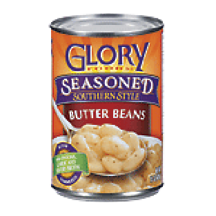 Glory  butter beans seasoned southern style  15oz