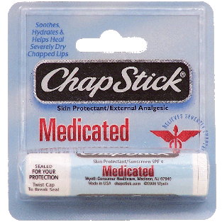 Chapstick  medicated lip balm 0.15oz