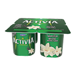 Activia  lowfat yogurt, vanilla, helps naturally regulate your dige1lb