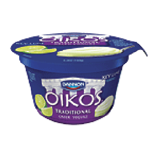 Dannon Oikos traditional greek yogurt, key lime 5.3oz