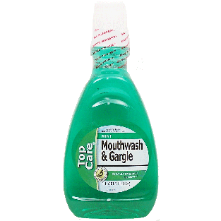 Top Care  mouthwash and gargle, mint flavor 1L