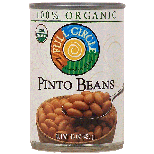 Full Circle  pinto beans, 100% organic  15oz