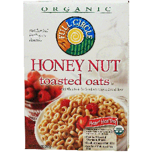 Full Circle Honey Nut toasted whole grain cereal with honey & almo14oz