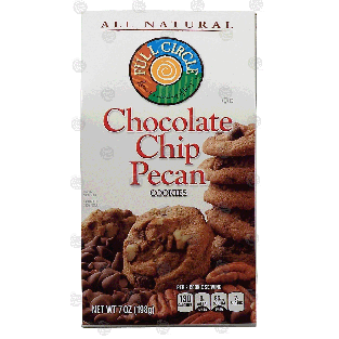 Full Circle  chocolate chip pecan cookies 7oz