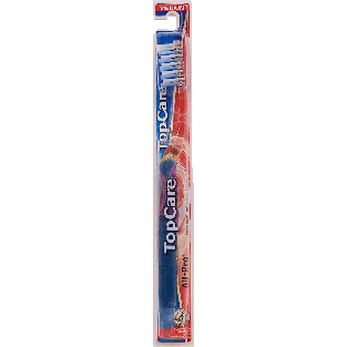 Top Care All-pro medium, end-rounded and polished bristle toothbrus 1ct