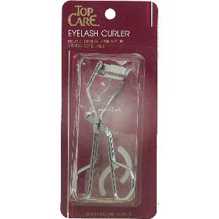 Top Care  eyelash curler, 2 extra refill pads  1ct