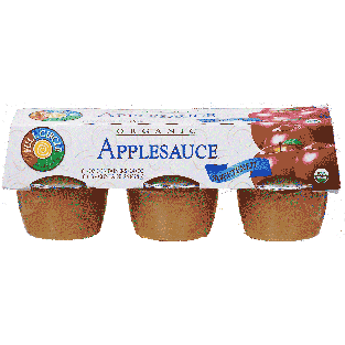 Full Circle Organic applesauce sweetened 6pk