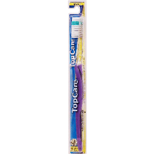 Top Care Smartgrip Contour soft bristle toothbrush, no-slip grip  1ct