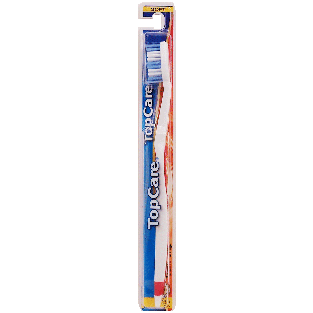 Top Care Gem Grip soft toothbrush, dual-angled end bristles  1ct