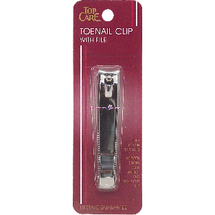 Top Care  toenail clip with file 1ct