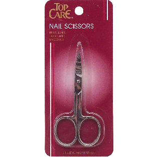 Top Care  nail scissors, trims nails easily and smoothly 1ct