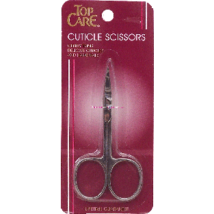 Top Care  cuticle scissors, gently trims delicate cuticles and hang1ct
