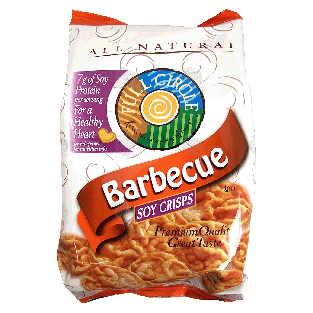 Full Circle  barbecue soy crisps, all natural 3.5oz