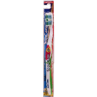 Top Care Orbit medium bristle toothbrush, tongue scraper 1ct