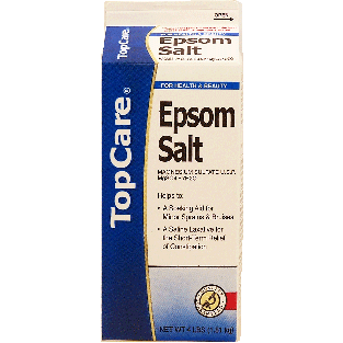 Top Care  epsom salt, magnesium sulfate, soaking aid for minor spra4lb