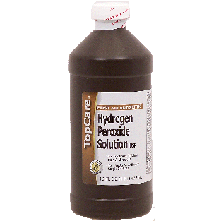 Top Care  first aid antiseptic hydrogen peroxide solution usp, 16fl oz