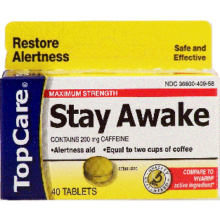 Top Care  alertness aid, equal to two cups of coffee, contains 20040ct