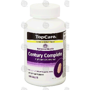 Top Care Century Complete multivitamin/multimineral supplement, t 300ct