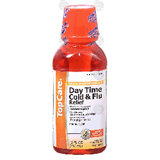 Top Care  day time cold & flu relief, original flavor, pain rel 12fl oz