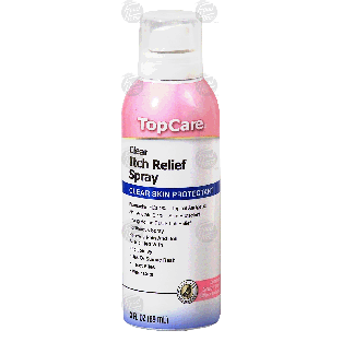Top Care  clear itch relief spray  3fl oz