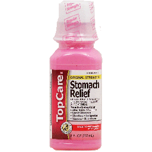 Top Care  upset stomach, diarrhea, indigestion, nausea, and hear8fl oz