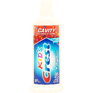 Crest Kids fluoride anticavity toothpaste, sparkle fun flavor 6oz