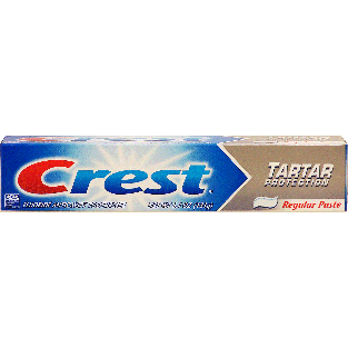 Crest  fluoride anticavity toothpaste, tartar protection, regular6.4oz